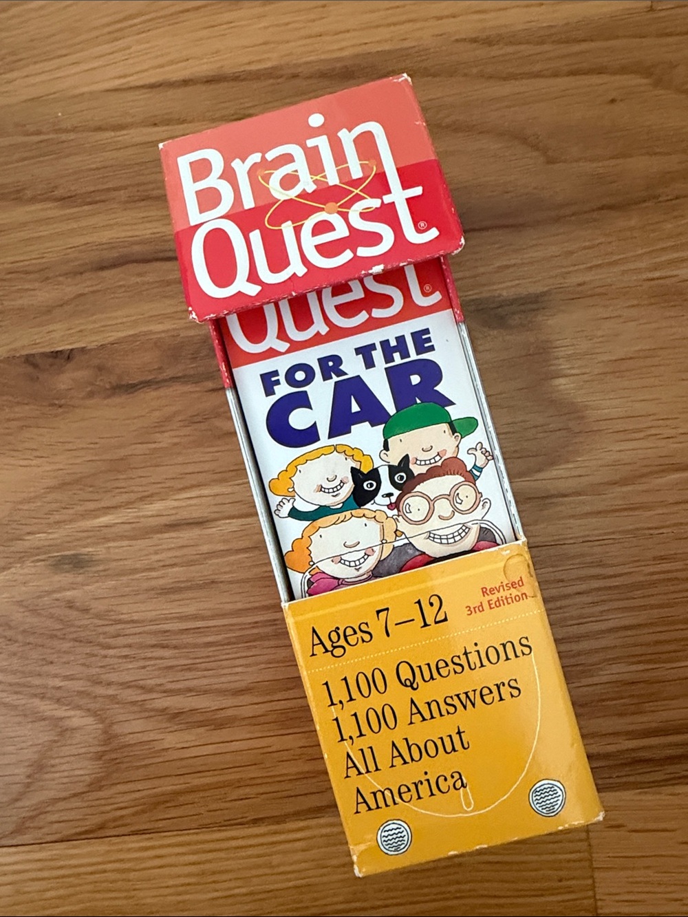 Brain Quest | For the Car - Kids Trivia Cards Ages 7-12